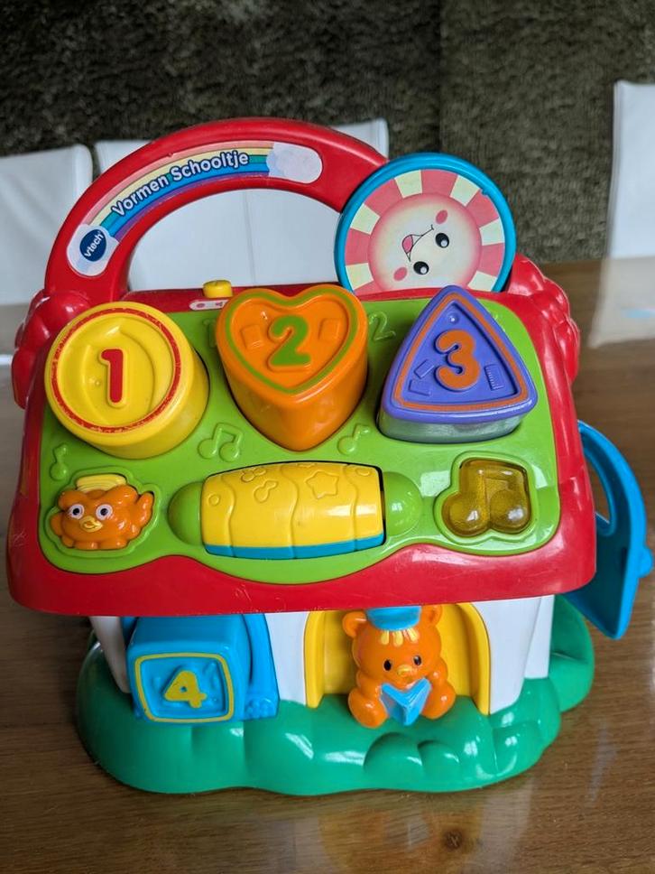 Vtech Vormenstoof met muziek, Kinderen en Baby's, Speelgoed | Vtech, Gebruikt, 6 maanden tot 2 jaar, Ophalen of Verzenden