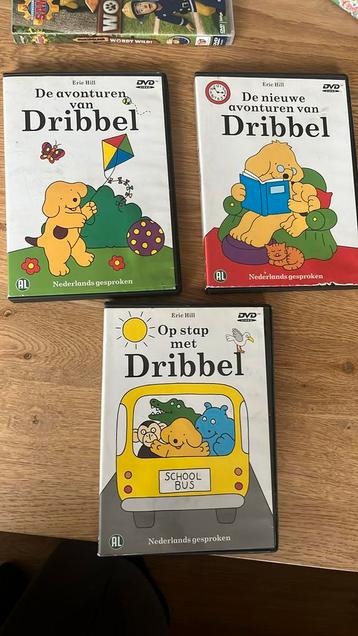 Dribbel 3 verschillende DVD’s  beschikbaar voor biedingen