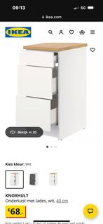 Twee zo goed als nieuwe kastjes te koop, Ophalen, Kunststof, 50 tot 100 cm, Zo goed als nieuw