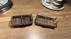Riviera maison rattan mandjes, 29x13 cm voor in de badkamer., Antiek en Kunst, Ophalen of Verzenden