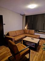 Hoekbank van prontowonen  kleur camel, Ophalen, Zo goed als nieuw