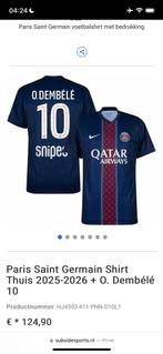 Paris Saint Germain 2025/2026 Ousmane Dembele Ballon D’Or, Ophalen of Verzenden, Zo goed als nieuw, Shirt