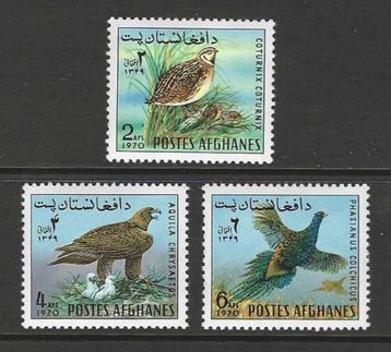 Afghanistan 1082-1084 vogels van het eiland serie PF