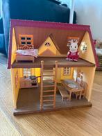 Sylvanian Families Huis met Meubels & Figuur, Kinderen en Baby's, Speelgoed | Poppenhuizen, Ophalen of Verzenden, Zo goed als nieuw