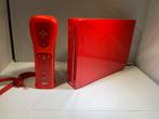 Nintendo Wii (Rood) met kabels, Spelcomputers en Games, Gebruikt, ., Ophalen of Verzenden, .