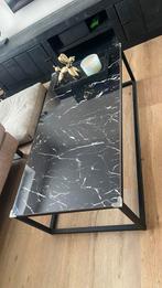 Hotel chique zwart marmeren salontafel ! 120X60 ZSM ophalen, Huis en Inrichting, Tafels | Salontafels, Ophalen, Zo goed als nieuw