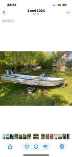 Aluminium visboot, Watersport en Boten, Ophalen, Geen motor, Tot 10 pk, Aluminium