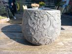 Brocante bloempot, Tuin en Terras, Bloempotten, Ophalen, Gebruikt, Rond, Minder dan 25 cm