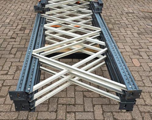 3x Partij palletstelling palletstellingen magazijnstellingen, Zakelijke goederen, Kantoor en Winkelinrichting | Magazijn, Stelling en Opslag
