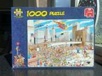 Jan van Haasteren Puzzle; ‘New York Marathon’., Hobby en Vrije tijd, Ophalen of Verzenden, 500 t/m 1500 stukjes, Zo goed als nieuw