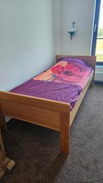 Auping 1-persoons logeerbed verstelbaar, Ophalen, Eenpersoons, Bruin, 210 cm