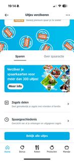 Albert heijn volle spaarkaart uitjes, Eén persoon, Kortingskaart
