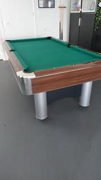 Houten pooltafel 8  compleet met deksel, Sport en Fitness, Biljarten en Poolen, Zo goed als nieuw, Ophalen, Pooltafel