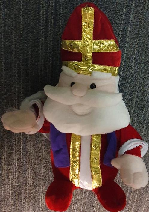 Sinterklaas pop met muziek 35 cm., Diversen, Sinterklaas, Ophalen of Verzenden