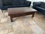 Massief eiken salontafel 1.40m, Huis en Inrichting, Ophalen, 100 tot 150 cm, Eikenhout, 50 tot 100 cm