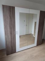 Hang-legkast met spiegeldeuren., Huis en Inrichting, Kasten | Kledingkasten, Ophalen, 200 cm of meer, Met hangruimte, Zo goed als nieuw