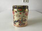 Art Deco blik CO-OP met bloemen, Verzamelen, Blikken, Ophalen of Verzenden, Gebruikt, Overige, Overige merken