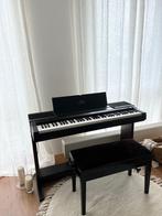 Piano, Muziek en Instrumenten, Piano's, Ophalen, Zo goed als nieuw, Zwart