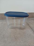 Tupperware beschuitbus, beschuittrommel, Ophalen of Verzenden, Zo goed als nieuw, Wit, Bus of Trommel