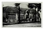 Hoorn. Fotokaart van de U.L.O. School aan de Joh. Messchaert, Verzamelen, Ansichtkaarten | Nederland, Noord-Holland, Ongelopen