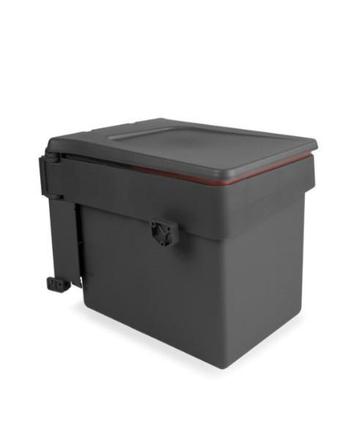 Inbouwprullenbak Emuca 15 l. grijs NIEUW! beschikbaar voor biedingen