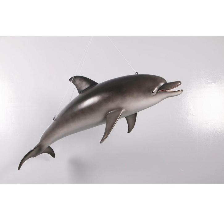 Dolphin Hanging 6 ft. - Dolfijnbeeld polyester, Verzamelen, Dierenverzamelingen, Nieuw, Overige typen, Ophalen