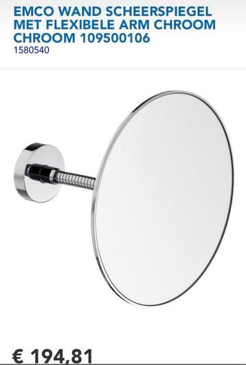 Nieuwe scheerspiegel/make up spiegel  beschikbaar voor biedingen