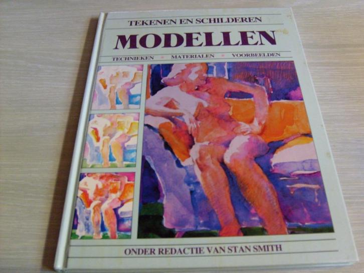 Tekenen en schilderen MODE  - Voorbeelden, Hobby en Vrije tijd, Tekenen, Zo goed als nieuw, Boek of Gids, Verzenden