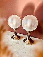 Set Mid Century bolvormige nachtlampjes, Ophalen of Verzenden