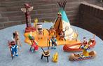 Vintage Playmobil Indianendorp jaren 70, Ophalen of Verzenden, Gebruikt, Los playmobil