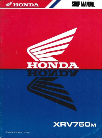 Honda XRV750 m Addendum shop manual (7970z) beschikbaar voor biedingen