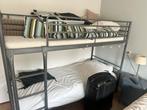 Stalen Stapelbed - Zo goed als nieuw, Huis en Inrichting, Slaapkamer | Stapelbedden en Hoogslapers, Ophalen, 90 cm, Eenpersoons