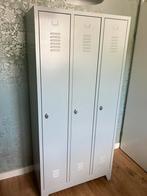 Vintage Lockerkast - 3 Deuren, Huis en Inrichting, Kasten | Lockerkasten, Ophalen, Gebruikt
