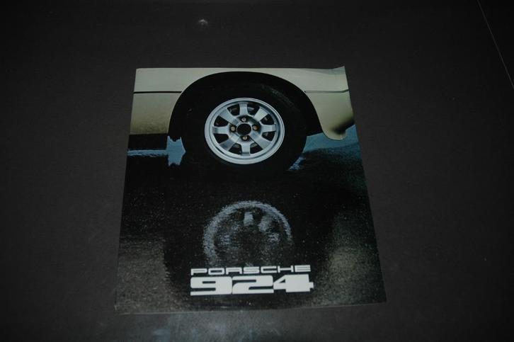 Porsche 924 - Catalogus uit 1978 + bijlage, Boeken, Auto's | Folders en Tijdschriften, Zo goed als nieuw, Porsche, Verzenden