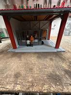 Paardenstal met 2 paarden en accessoires, Ophalen, Gebruikt