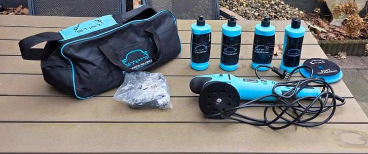 Stipt Dual Action Polijstmachine met extra, Auto diversen, Autogereedschap, Zo goed als nieuw, Ophalen