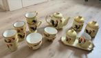 Vintage Ontbijt/Thee Servies met Haan Motief, Ophalen, Gebruikt, Overige stijlen, Aardewerk