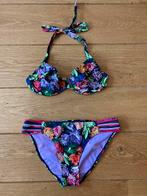 BEACHWAVE gebloemde bikini maat 40, Kleding | Dames, Badmode en Zwemkleding, Beachwave, Bikini, Ophalen of Verzenden, Zo goed als nieuw