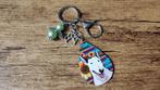 Tashanger / Sleutelhanger Bull terriër leer beschermengeltje, Sieraden, Tassen en Uiterlijk, Verzenden, Nieuw, Shopper