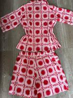 Setje short en blouse maat L, Ophalen of Verzenden, Nieuw, Roze, Korte mouw