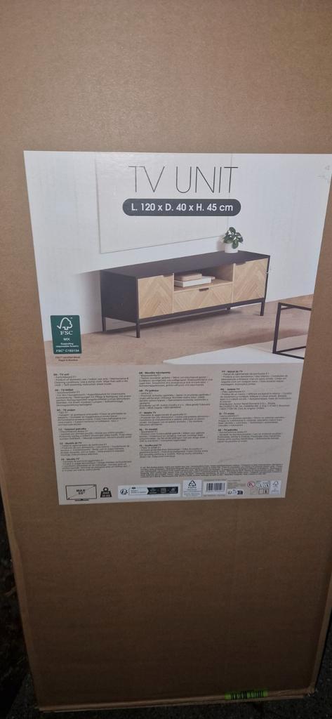 Tv-kast - Stijlvol en praktisch!, Huis en Inrichting, Kasten | Televisiemeubels, Nieuw, Minder dan 100 cm, 100 tot 150 cm, 25 tot 50 cm