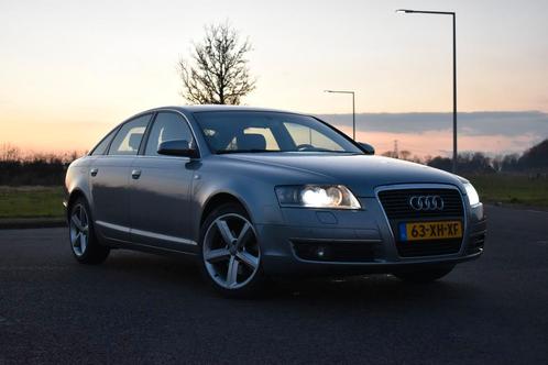 Audi A6 2.4 V6 130KW Multitronic 2007 Grijs, Auto's, Audi, Particulier, A6, Benzine, D, Sedan, Automaat, Origineel Nederlands