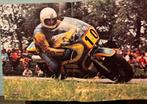 Poster Wim Zoet op Suzuki RG-500, Verzenden, Zo goed als nieuw, Motoren