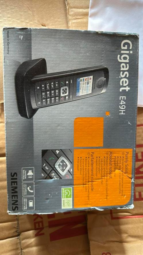 Siemens Gigaset E49H, Telecommunicatie, Vaste telefoons | Handsets en Draadloos, Nieuw, 1 handset, Ophalen