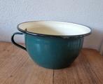 Donker groen emaille po, Ophalen of Verzenden