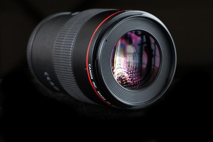 Refurbished Canon 100mm F2.8 (100 2.8) IS macro met garantie, Audio, Tv en Foto, Fotografie | Lenzen en Objectieven, Zo goed als nieuw