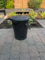 Vuilnisbak zink, Huis en Inrichting, Woonaccessoires | Prullenbakken, Ophalen, Gebruikt, 20 tot 30 liter, Metaal