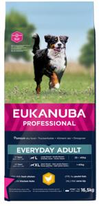 16,5 kg Eukanuba adult kip > 25 kg brokken hondenvoer large, Hond, Ophalen