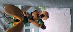 Goofy op trapeze disney, Verzamelen, Ophalen of Verzenden, Goofy of Pluto, Gebruikt, Beeldje of Figuurtje
