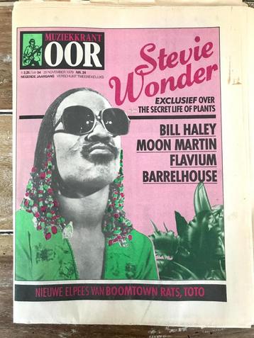 Muziekkrant OOR 1979 STEVIE WONDER Barrelhouse MOLLY HATCHET beschikbaar voor biedingen
